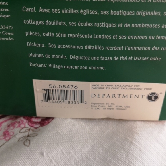 Dept 56 Hedgerow Cottage - Picture 3 of 4